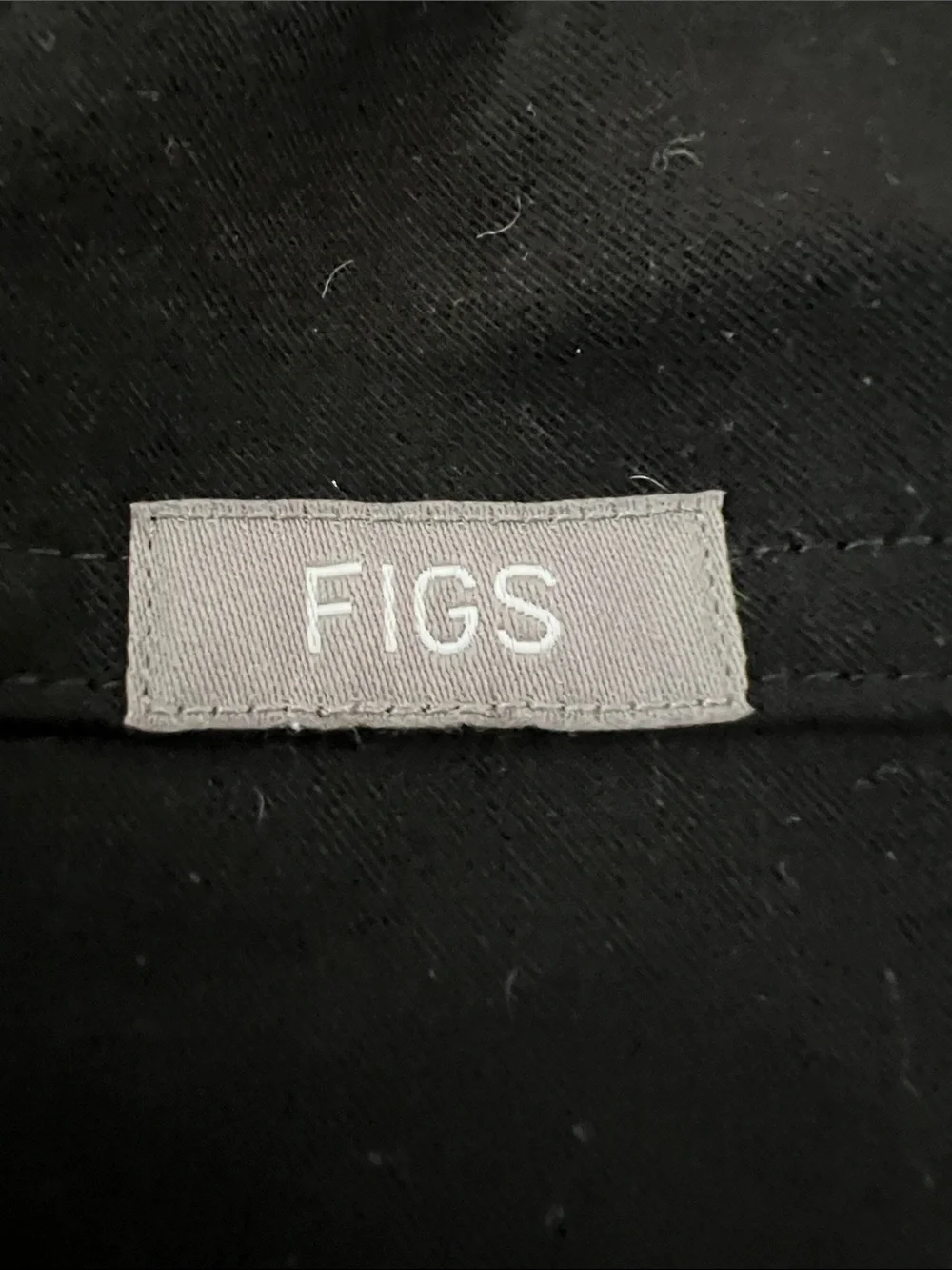 Figs Technical Collection Men's Black Drawstring scrub Pants